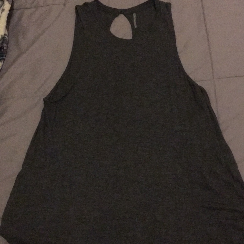 Gray tank top